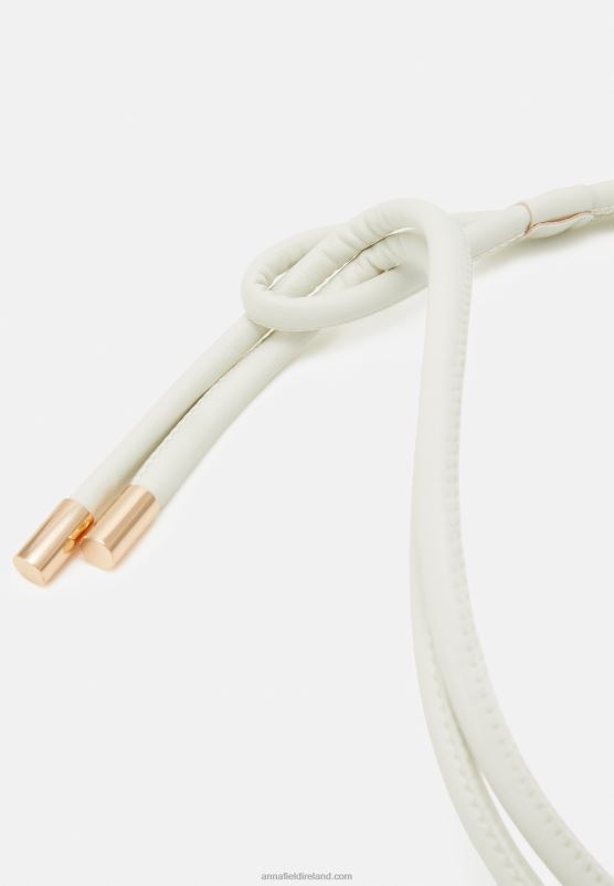 Z62T2773 Women Anna Field Waist Belt Off-White
