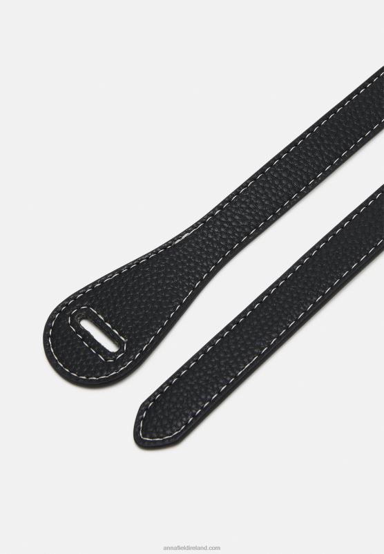 Z62T2774 Women Anna Field Waist Belt Black