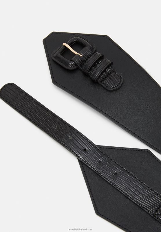 Z62T2778 Women Anna Field Waist Belt Black