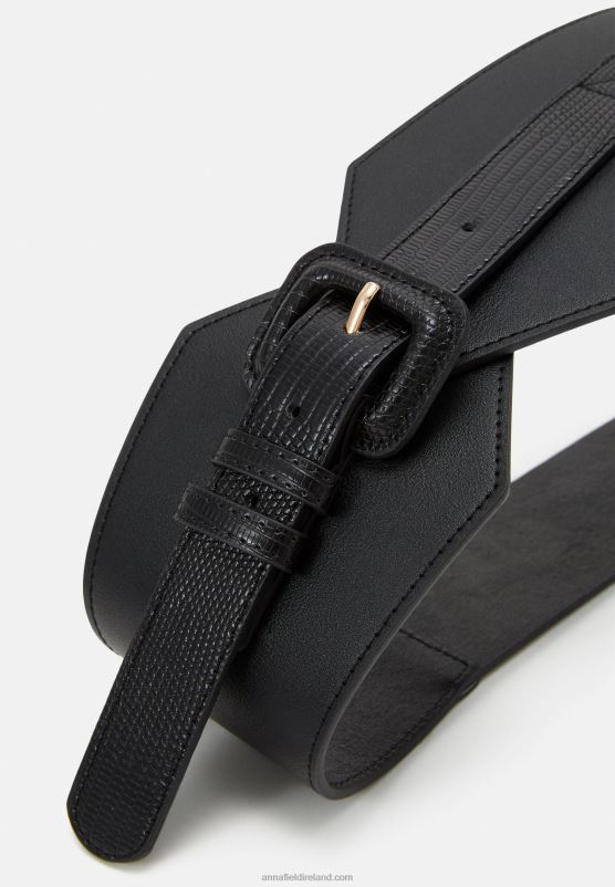 Z62T2778 Women Anna Field Waist Belt Black
