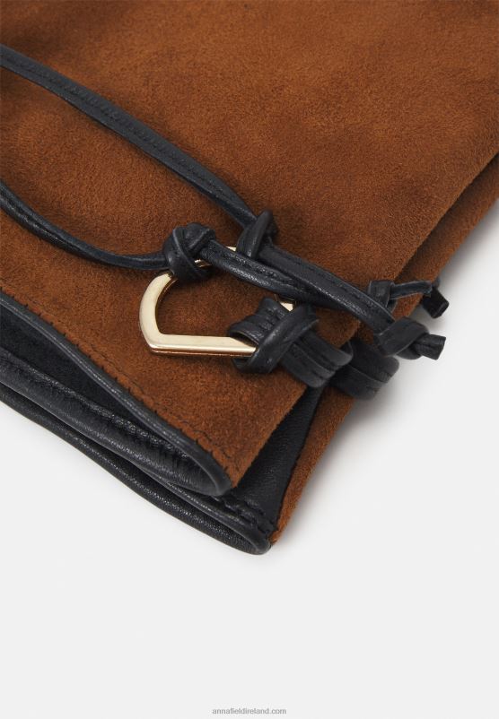 Z62T2856 Women Anna Field Gloves Black/Brown