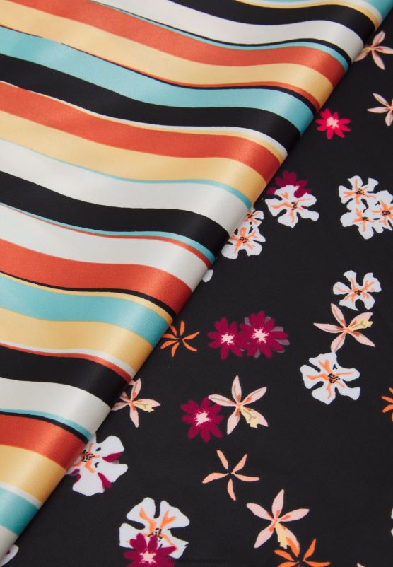 Z62T2712 Women Anna Field 2 Pack Headscarf Multi-Coloured/Black