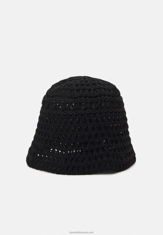 Z62T2718 Women Anna Field Hat Black