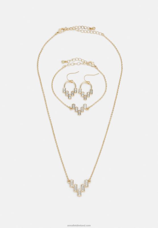 Z62T2653 Women Anna Field Set Earrings Gold-Coloured