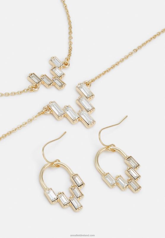 Z62T2653 Women Anna Field Set Earrings Gold-Coloured