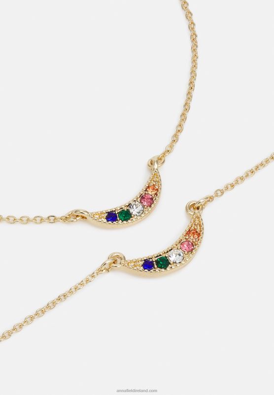 Z62T2654 Women Anna Field Set Necklace Gold-Coloured