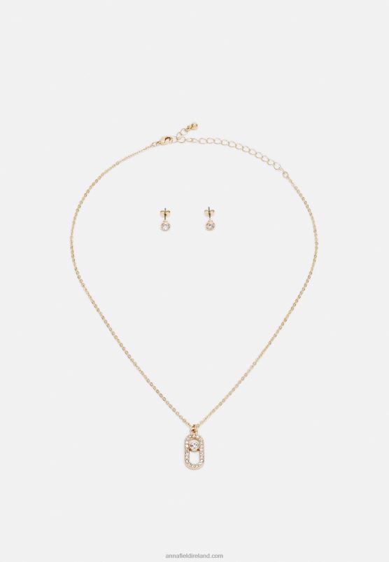 Z62T2656 Women Anna Field Set Earrings Gold-Coloured