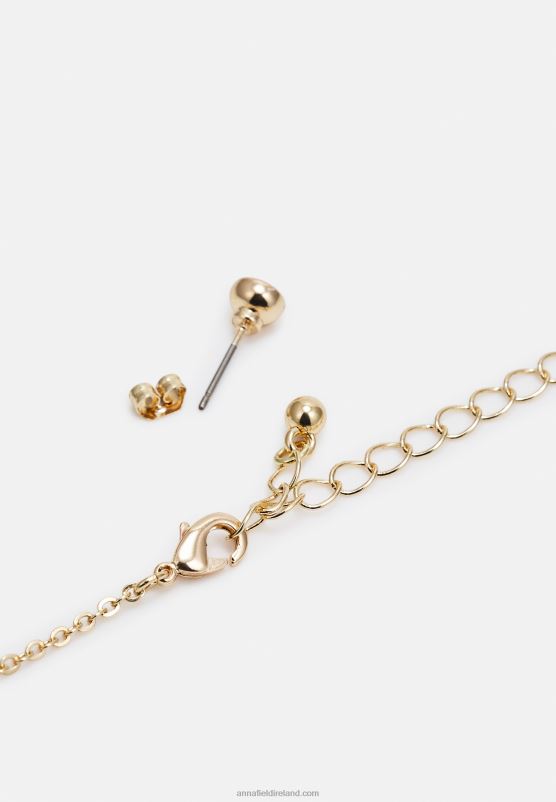 Z62T2656 Women Anna Field Set Earrings Gold-Coloured