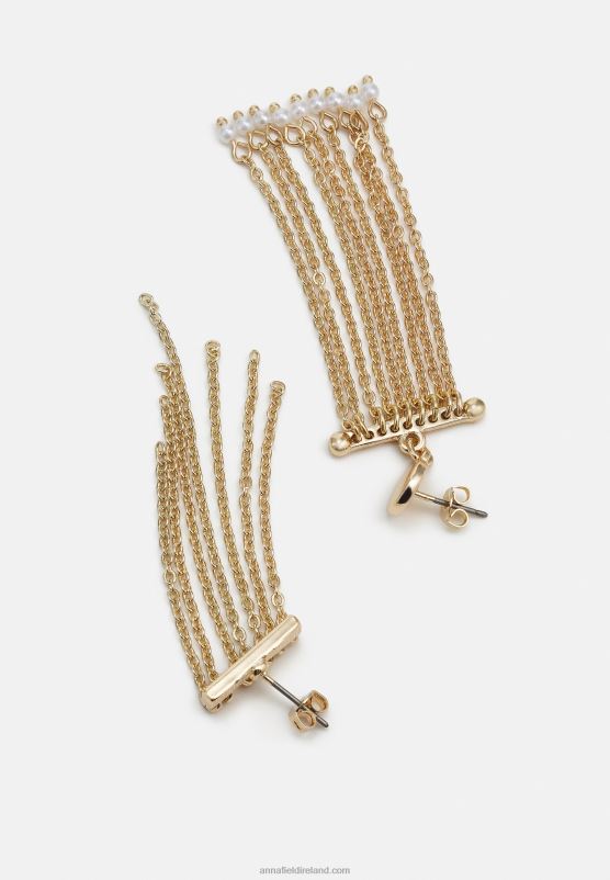 Z62T2660 Women Anna Field 2 Pack Earrings Gold-Coloured