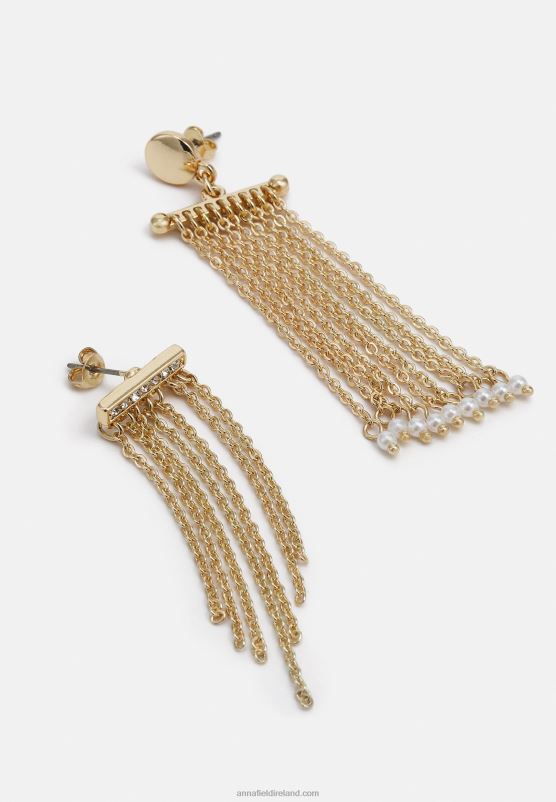 Z62T2660 Women Anna Field 2 Pack Earrings Gold-Coloured