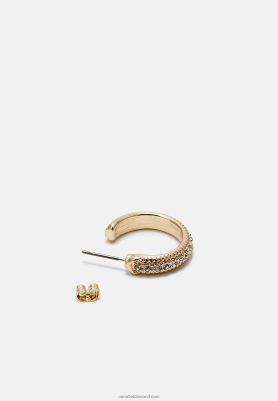 Z62T2661 Women Anna Field 6 Pack Earrings Gold-Coloured