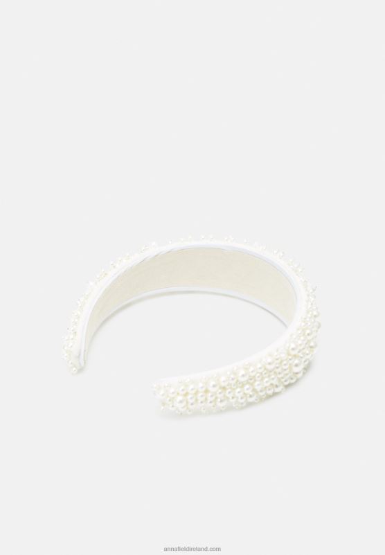 Z62T2666 Women Anna Field Hair Styling Accessory White