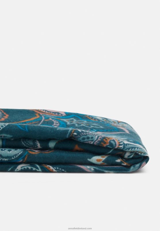 Z62T2830 Women Anna Field Scarf Green