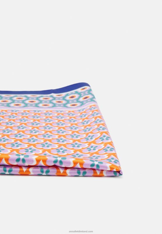 Z62T2837 Women Anna Field Foulard Pink/Green/Blue