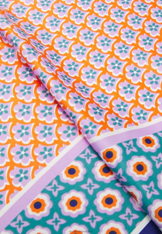 Z62T2837 Women Anna Field Foulard Pink/Green/Blue
