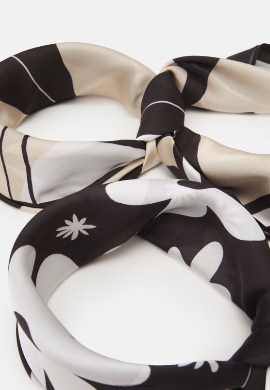 Z62T2838 Women Anna Field 2 Pack Foulard Black