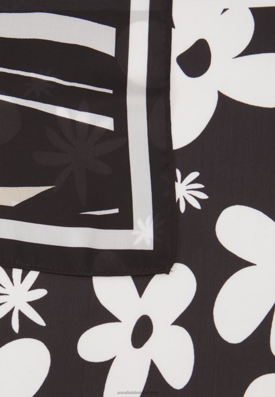 Z62T2838 Women Anna Field 2 Pack Foulard Black