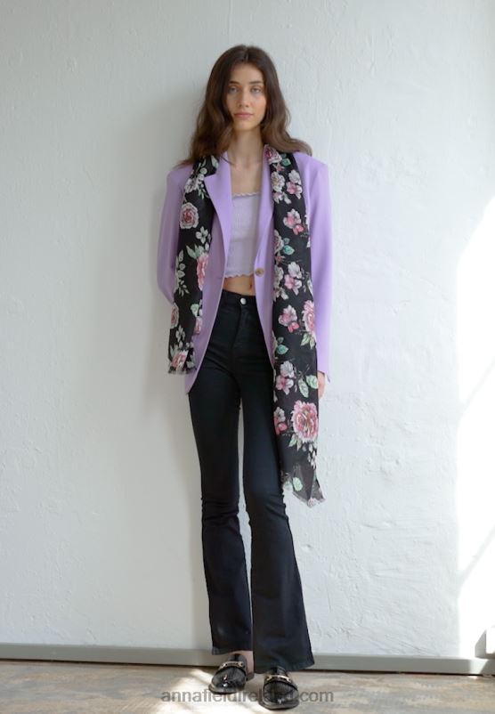 Z62T2839 Women Anna Field Foulard Black