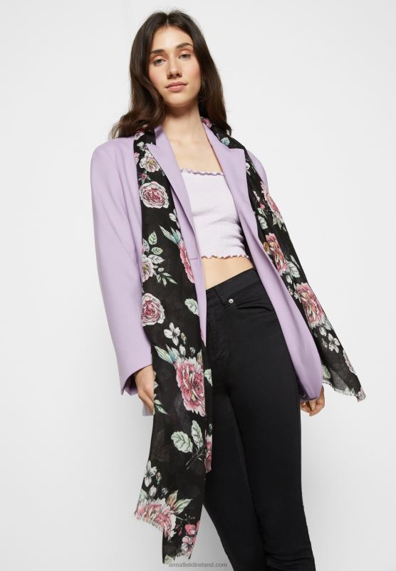 Z62T2839 Women Anna Field Foulard Black