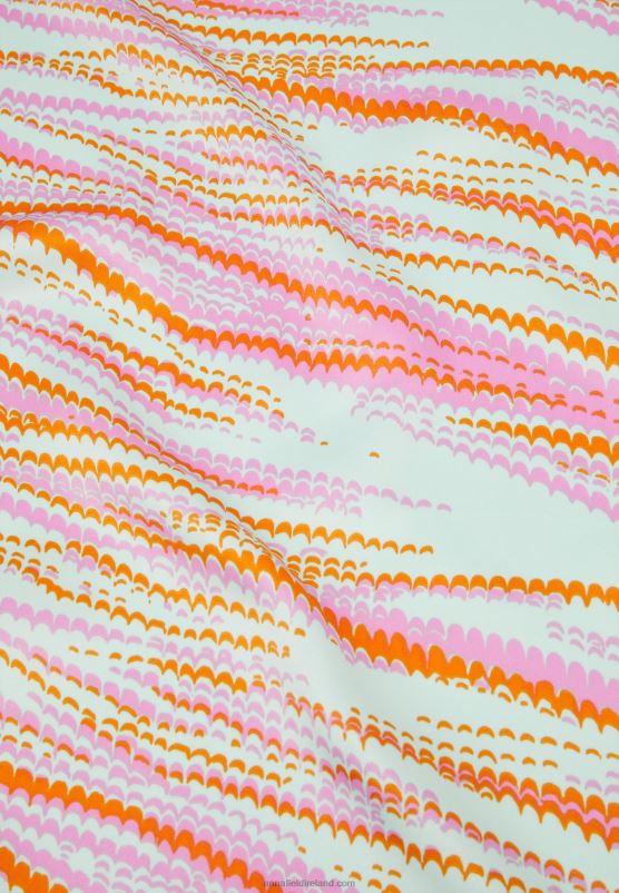 Z62T2845 Women Anna Field Foulard Pink/Brown/Yellow