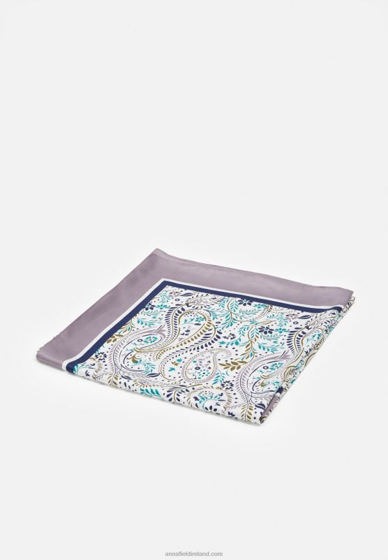 Z62T2849 Women Anna Field Foulard Dark Blue/Green /Camel