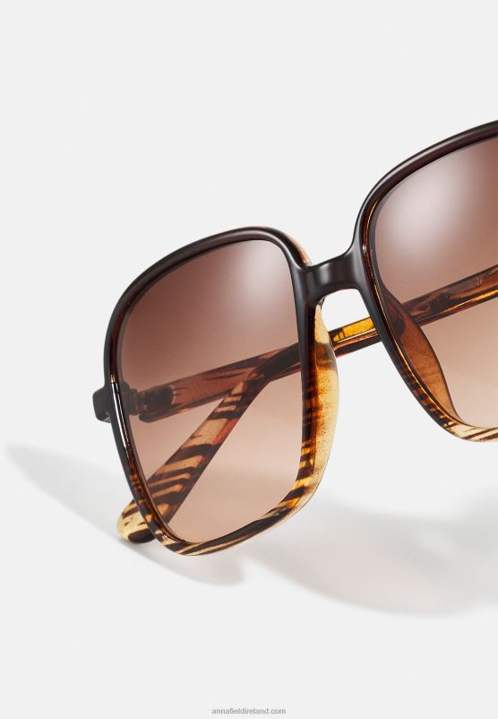 Z62T2689 Women Anna Field Sunglasses Brown