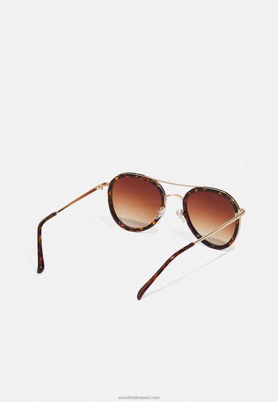 Z62T2700 Women Anna Field Sunglasses Brown