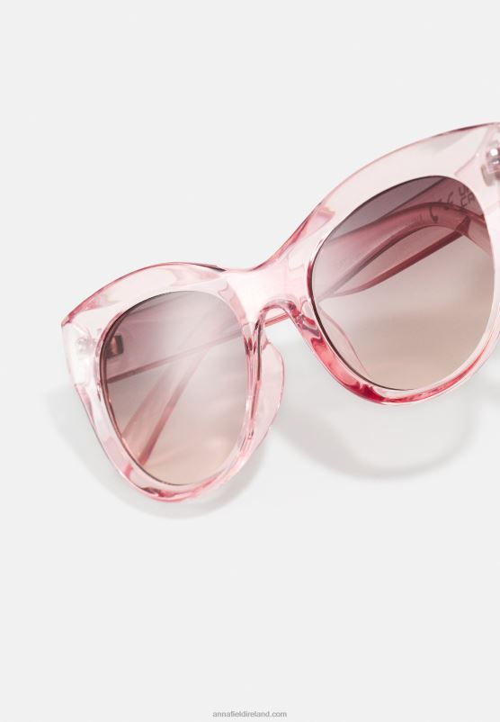 Z62T2701 Women Anna Field Sunglasses Light Pink