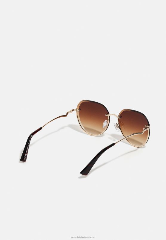 Z62T2703 Women Anna Field Sunglasses Gold-Coloured