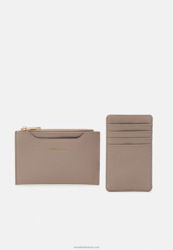 Z62T2819 Women Anna Field Set Wallet Grey