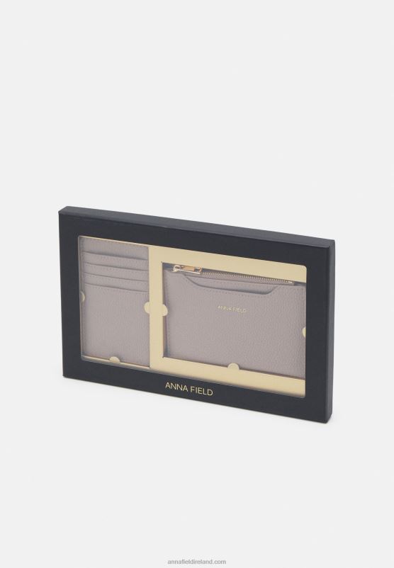 Z62T2819 Women Anna Field Set Wallet Grey