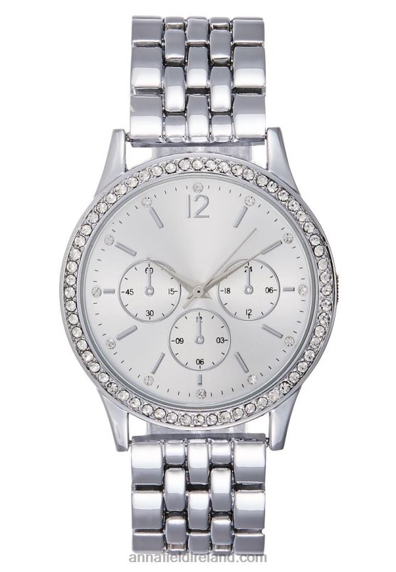 Z62T2779 Women Anna Field Watch Silver-Coloured