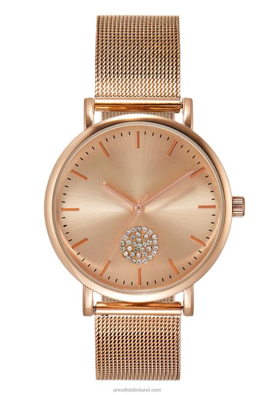 Z62T2787 Women Anna Field Watch Rose Gold-Coloured
