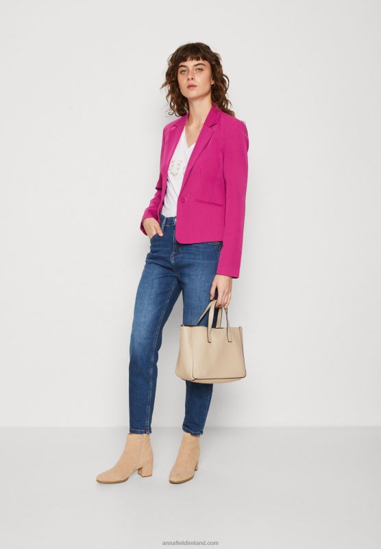 Z62T719 Women Anna Field Blazer Pink
