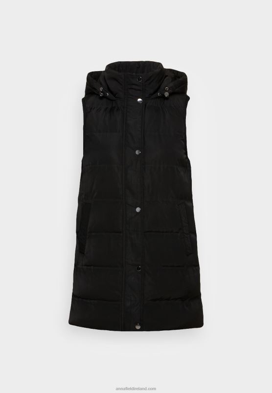 Z62T731 Women Anna Field Waistcoat Black