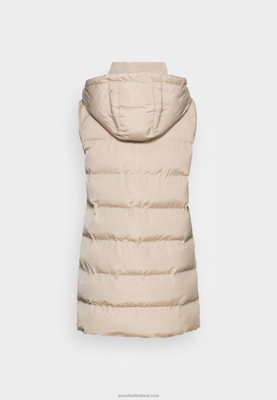 Z62T732 Women Anna Field Waistcoat Beige