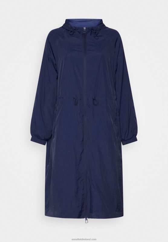 Z62T908 Women Anna Field Parka Blue