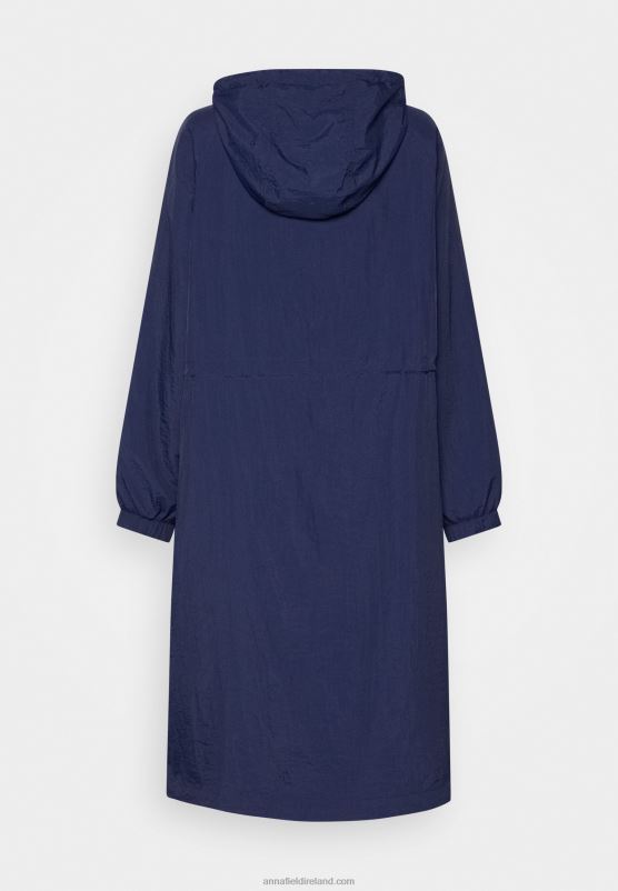 Z62T908 Women Anna Field Parka Blue