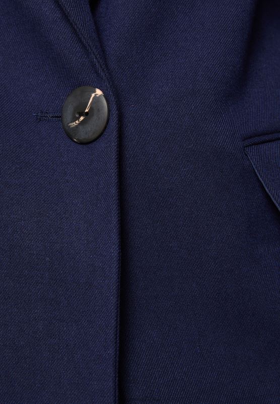 Z62T910 Women Anna Field Classic Coat Dark Blue