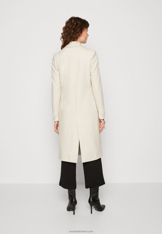 Z62T911 Women Anna Field Classic Coat Beige