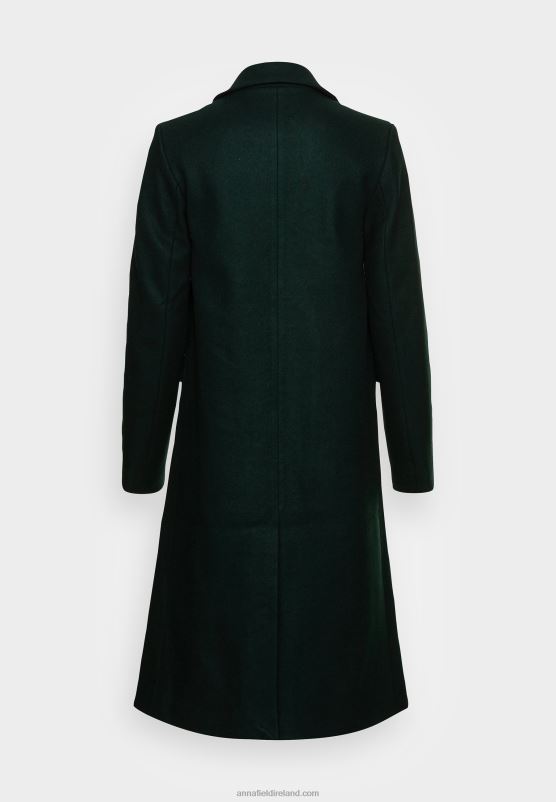 Z62T912 Women Anna Field Classic Coat Dark Green