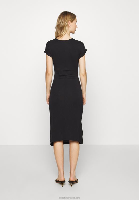Z62T107 Women Anna Field Jersey Dress Black