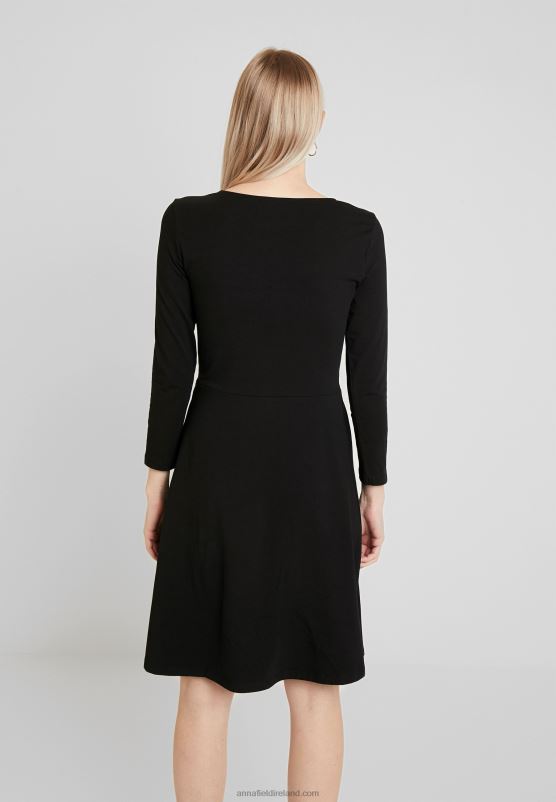 Z62T120 Women Anna Field Jersey Dress Black