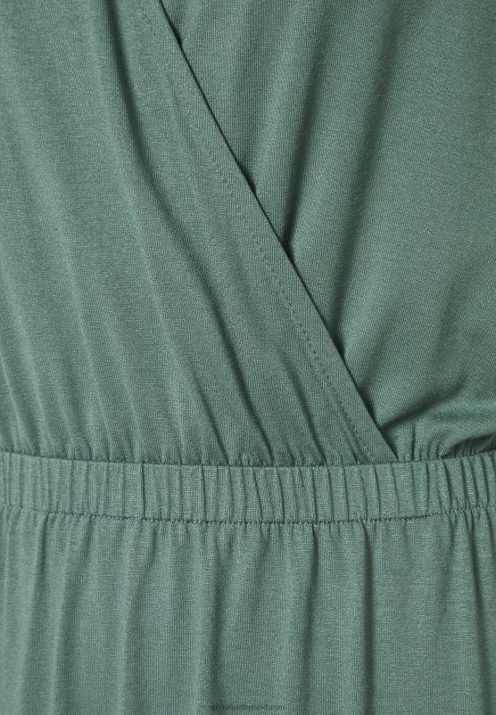 Z62T121 Women Anna Field Jersey Dress Green