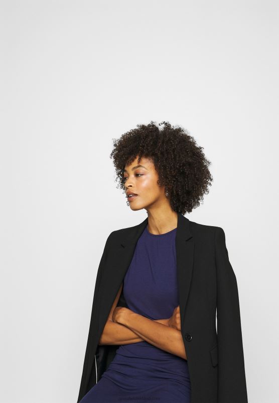 Z62T122 Women Anna Field Shift Dress Evening Blue