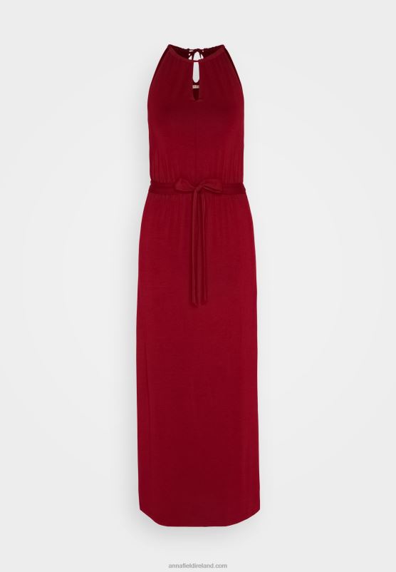 Z62T125 Women Anna Field Maxi Dress Dark Red