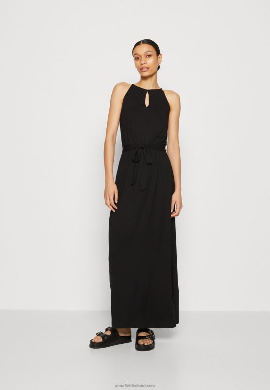 Z62T128 Women Anna Field Maxi Dress Black