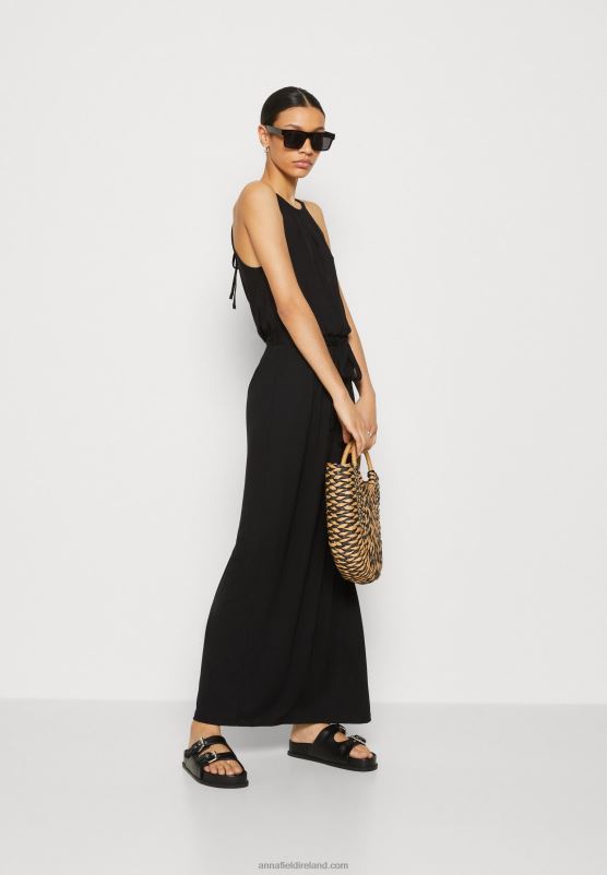 Z62T128 Women Anna Field Maxi Dress Black