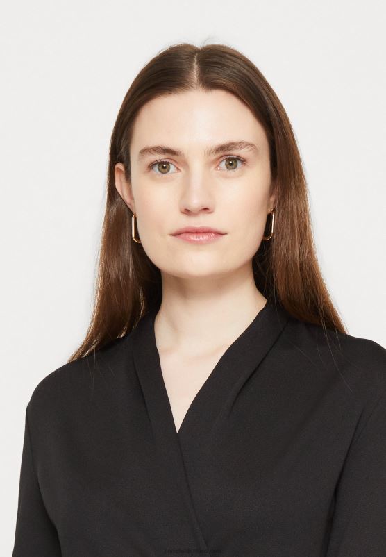 Z62T130 Women Anna Field Jersey Dress Black/White