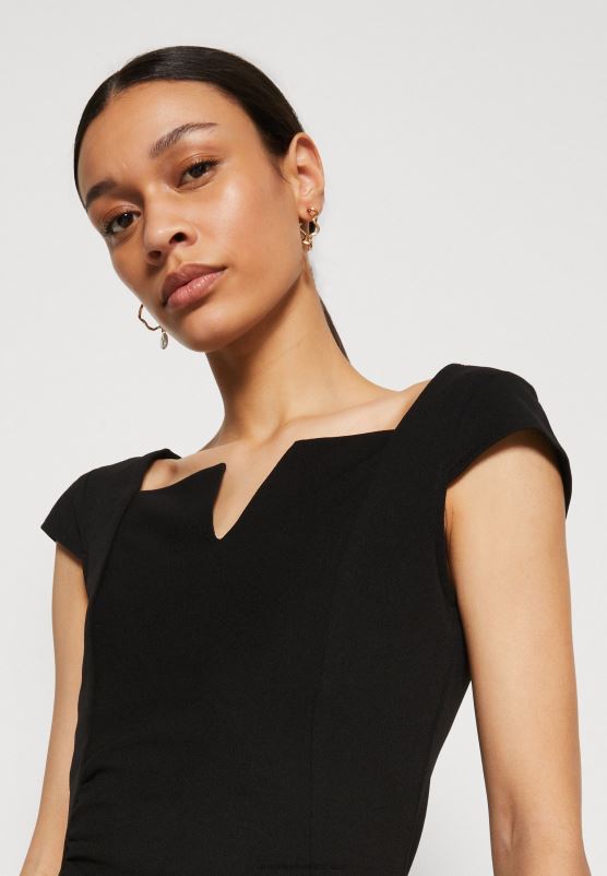 Z62T133 Women Anna Field Jersey Dress Black